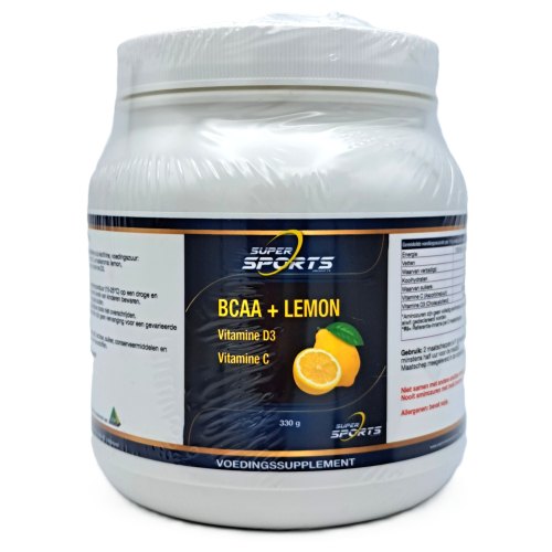 Super Sports Products BCAA + Lemon Vitamine D3 + C 330 Gramm
