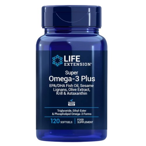 Life Extension Super Omega-3 Plus  120 Softgels