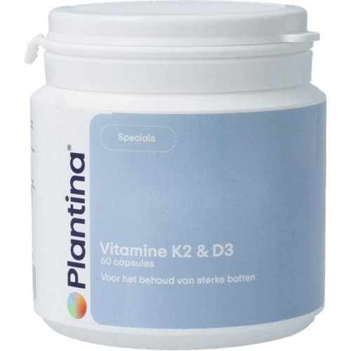 60 capsules Plantina Vitamine K2 & D3
