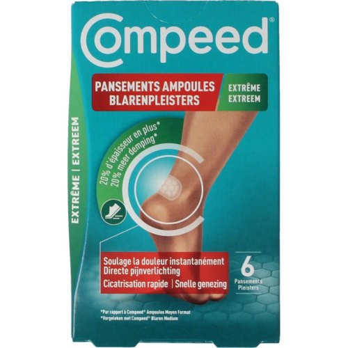 Compeed Blarenpleister Extreme 6 pieces