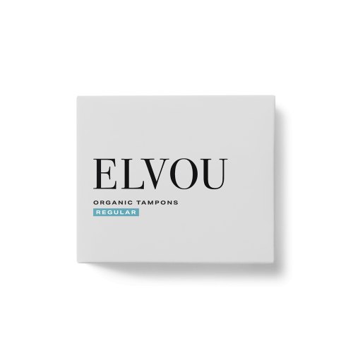 Elvou Organic Tampons Regular 18 pieces