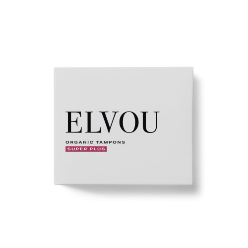 Elvou Organic Tampons Super Plus 14 Stücke