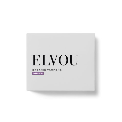 Elvou Organic Tampons Super 18 pieces