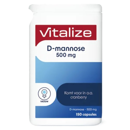 150 capsules Vitalize D-Mannose 500 mg