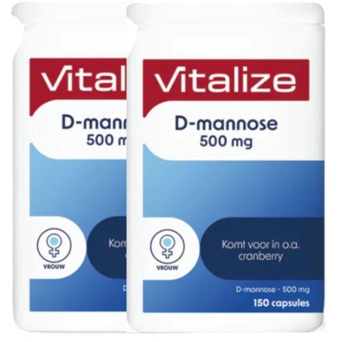 Vitalize D-Mannose 500 mg 300 Kapseln
