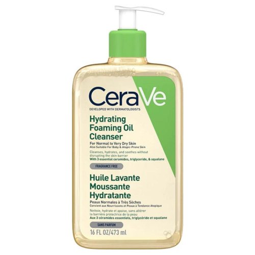 473 Ml CeraVe Hydrating Foaming Oil Cleanser