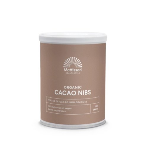 Mattisson Cacao Nibs Biologisch 150 gram
