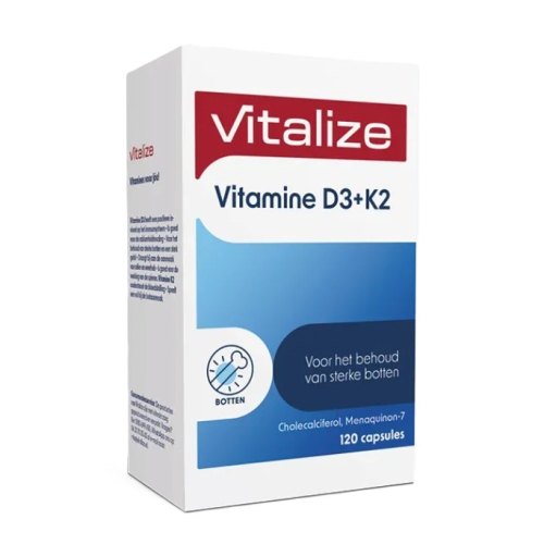 Vitalize Vitamine D3 + K2 120 Kapseln