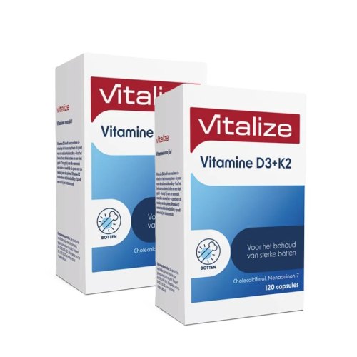 Vitalize Vitamine D3 + K2 240 Kapseln