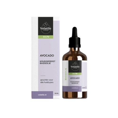 Volatile Avocado Koudgeperst Biologisch Glazen Fles 100 Ml