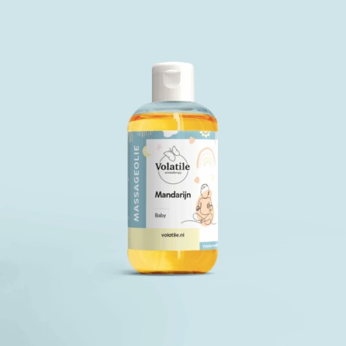 1000 Ml Volatile Baby Massageolie Mandarijn