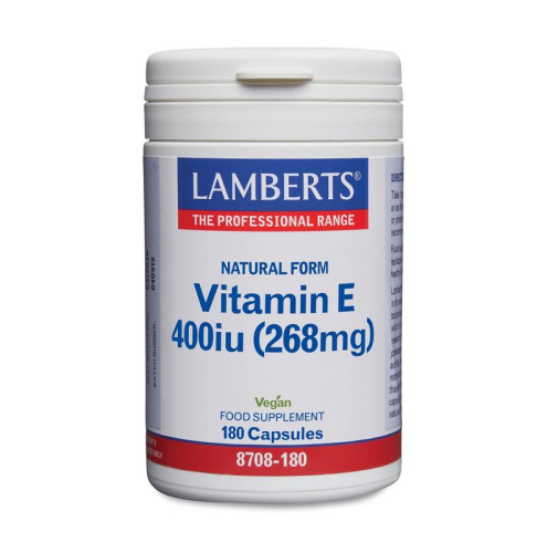 180 capsules Lamberts Vitamin E 268 mg