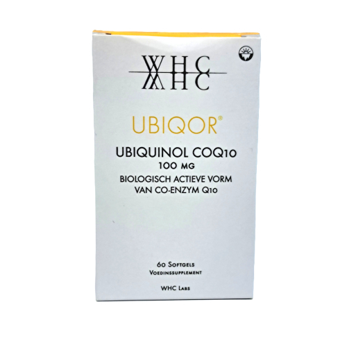 60 softgels WHC Ubiqor Ubiquinol CoQ10 100 mg