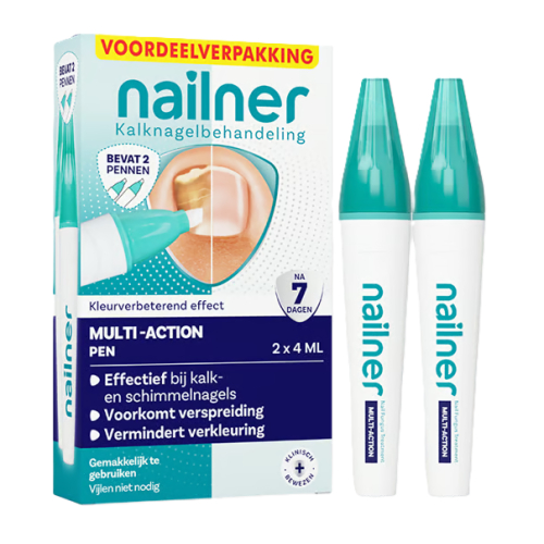 2 x 4 ml Nailner Kalknagelpen 2 in 1