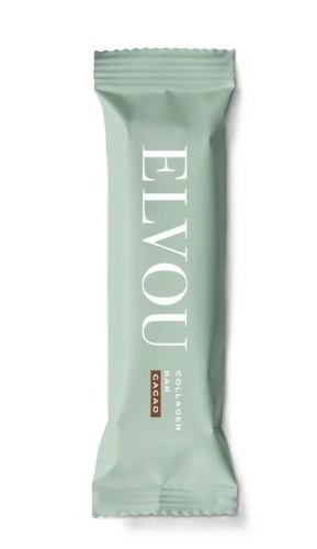 Elvou Collagen Protein Bar Cacao 15 pieces