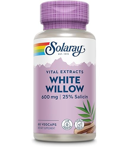 Solaray White Willow Bark Extract 600 mg 60 Kapseln