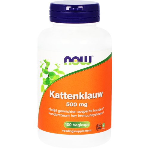 100 capsules NOW Kattenklauw 500 mg