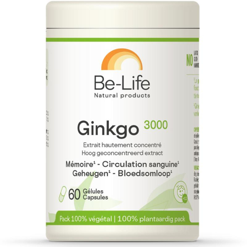 60 capsules Be-Life Ginkgo 3000