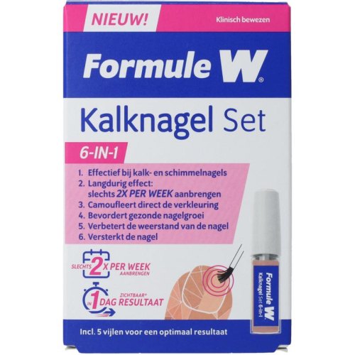 Formule W Kalknagel Set 6 in 1 1 Set