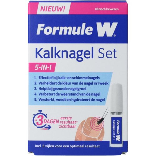 1 Set Formule W Kalknagel Set 5 in 1