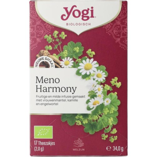 17 zakjes Yogi Tea Meno Harmony Biologisch