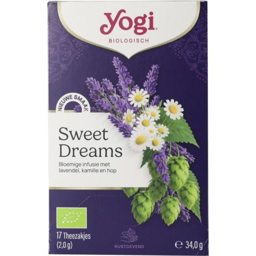 17 zakjes Yogi Tea Sweet Dreams Biologisch