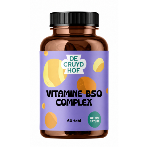 60 tabletten De Cruydhof Vitamine B50 Complex