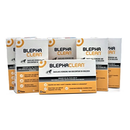 120 stuks Thea Pharma Blephaclean Compressen