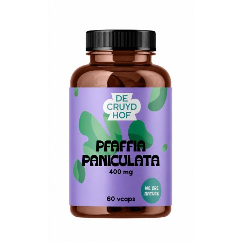 60 Vcaps De Cruydhof Pfaffia Paniculata 400 mg
