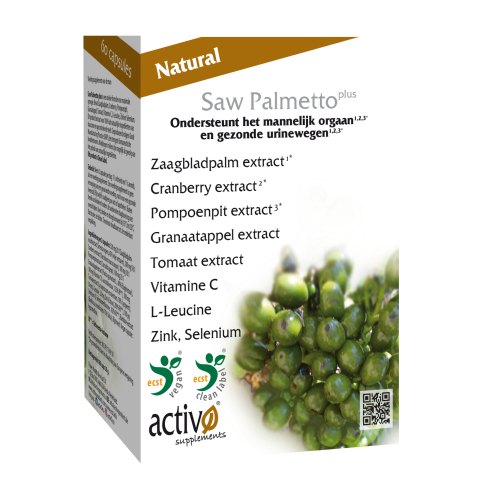 Activo Saw Palmetto Plus 60 Kapseln