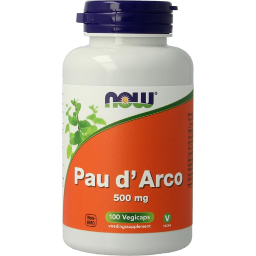 100 capsules NOW Pau D' Arco 500 mg