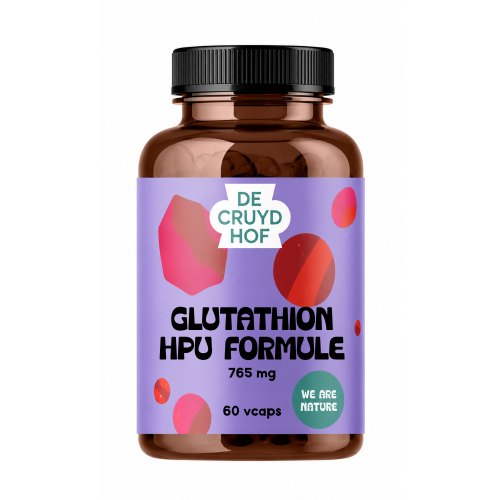 60 Vcaps De Cruydhof Glutathion HPU Formule 765 mg