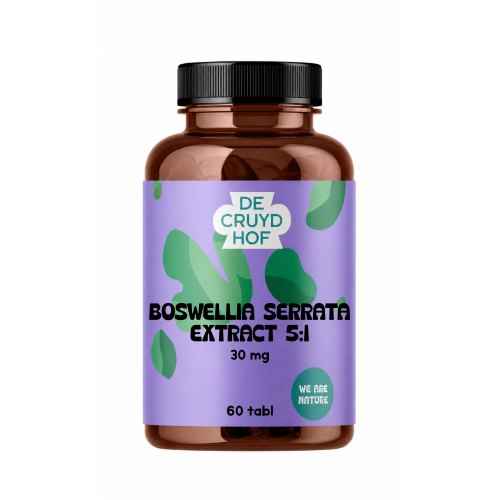 60 tablets De Cruydhof Boswellia Serrata Extract 5:1 30 mg