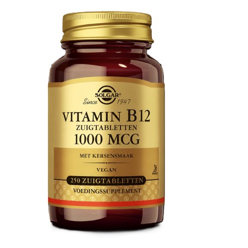 250 zuigtabletten Solgar Vitamine B12 1000 mcg