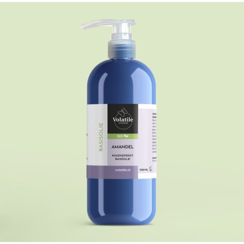 Volatile Basisolie Amandel Koudgeperst Biologisch 1000 Ml
