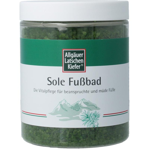 350 gram Allgauer Allgäuer Latschenkiefer Sole Voetenbad