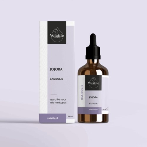 100 ml Volatile Basisolie Jojoba Glazen Fles