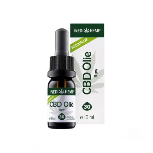 10 ml Wedihemp CBD Olie Raw 30% Natuurlijk