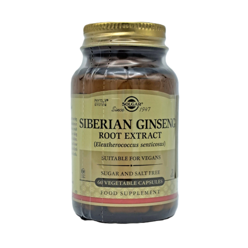 60 capsules Solgar Siberian Ginseng Root Extract