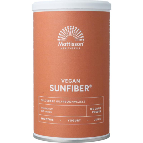 125 gram Mattisson Sunfiber Prebiotische Vezels