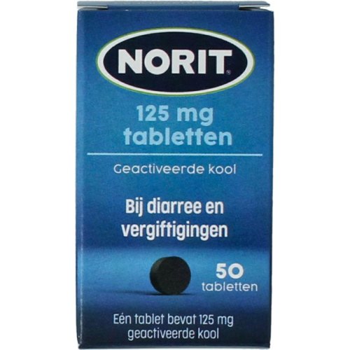 50 tabletten Norit Norit 125 mg