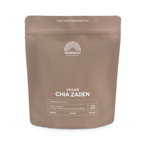 1000 gram Mattisson Chia Zaden Vegan