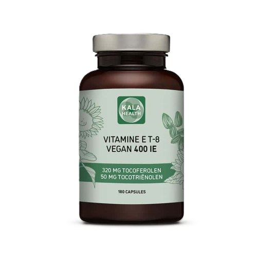 180 Kapseln Kala Health Vitamine E T8 Vegan 400IE