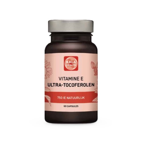 60 Kapseln Kala Health Vitamine E Ultra-Tocoferol