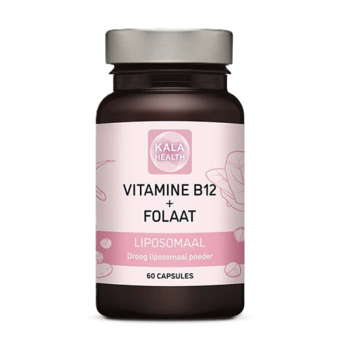 Kala Health Liposomaal Vitamine B12 + Folaat 60 Kapseln