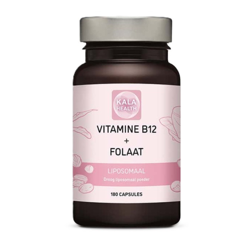 Kala Health Liposomaal Vitamine B12 + Folaat 180 Kapseln