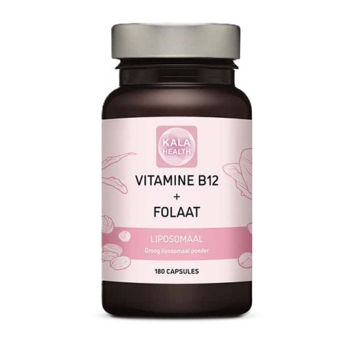 Kala Health Liposomaal Vitamine B12 + Folaat 180 capsules