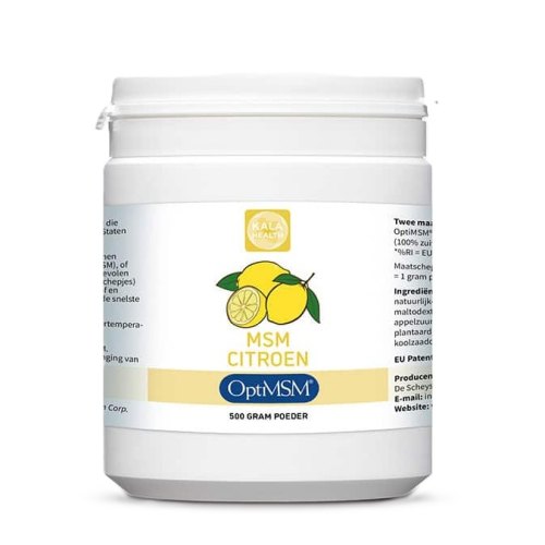 500 Gramm Kala Health OptiMSM Poeder Citroen