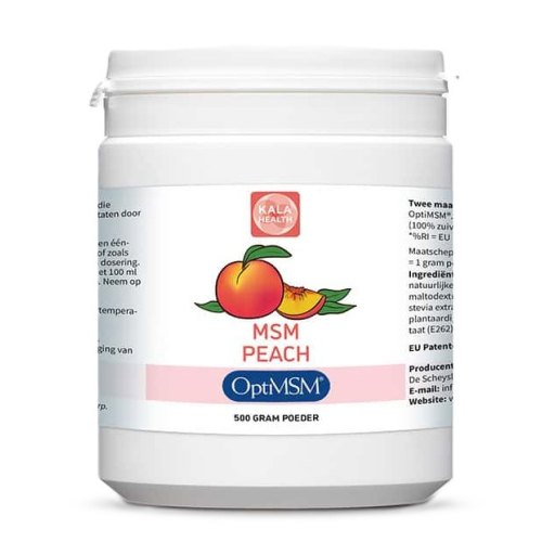 500 Gramm Kala Health OptiMSM Poeder Perzik