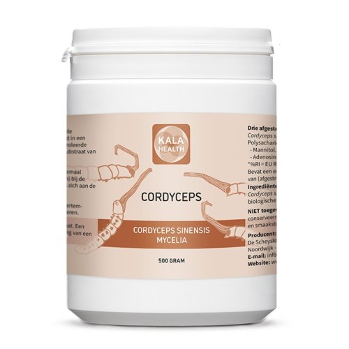 500 Gramm Kala Health Cordyceps Poeder Biologisch